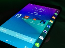 Samsung S6 se zaobleným displayem