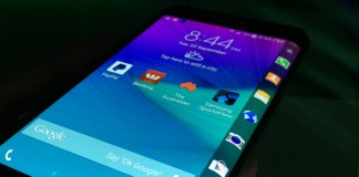 Samsung S6 se zaobleným displayem